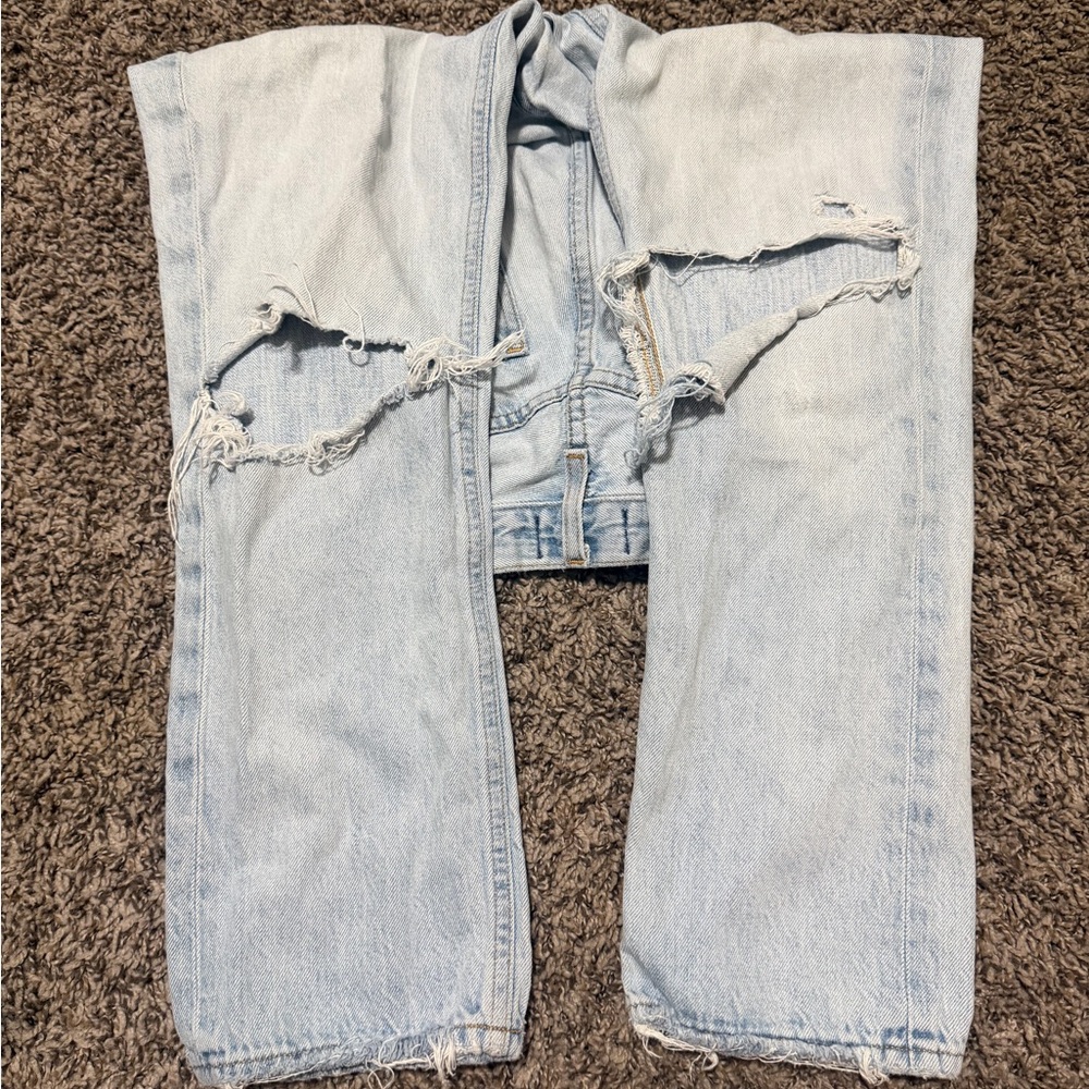 AGOLDE Riley Ripped Jeans - Picture 4 of 6